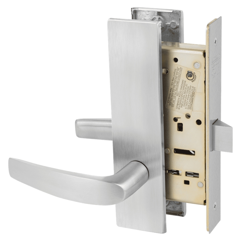 LW1B - B Lever with LW1 Escutcheon